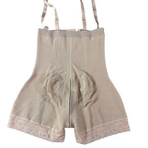 High-Waisted Beige Shapewear